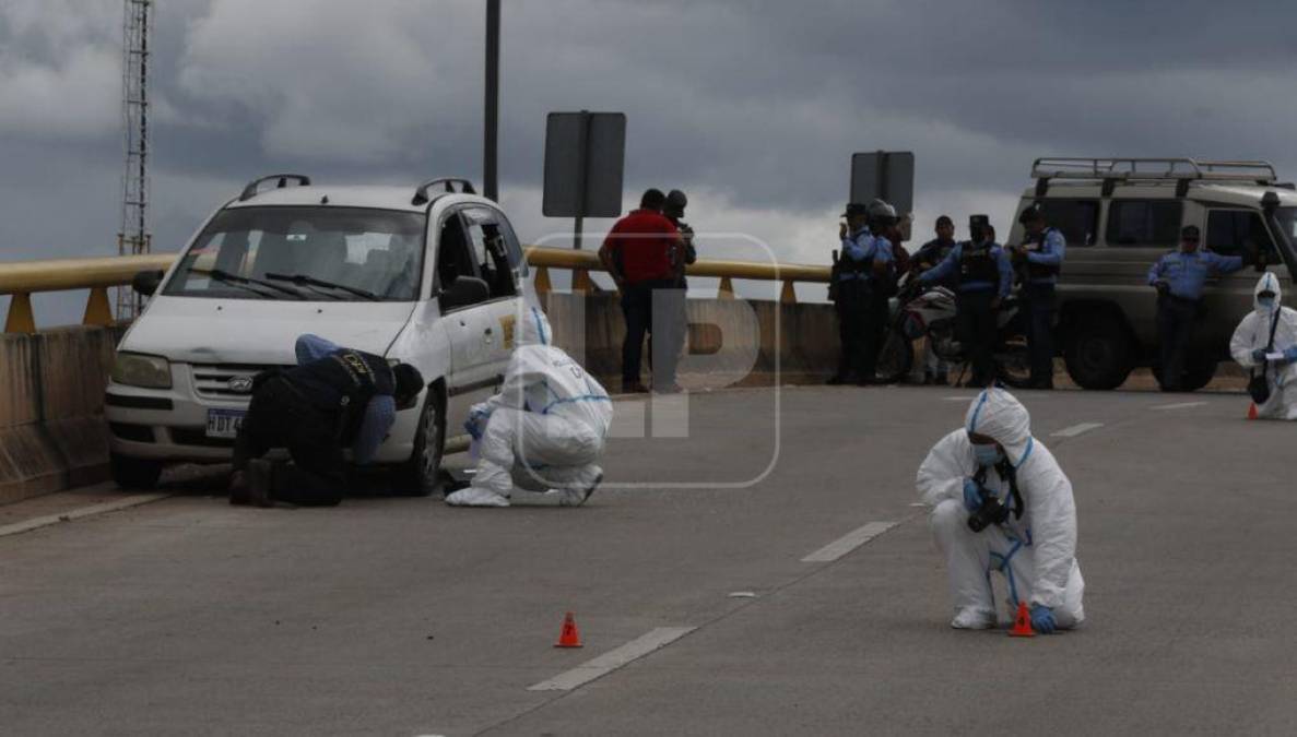 El taxista rompió en llanto minutos después de lo ocurrido. 