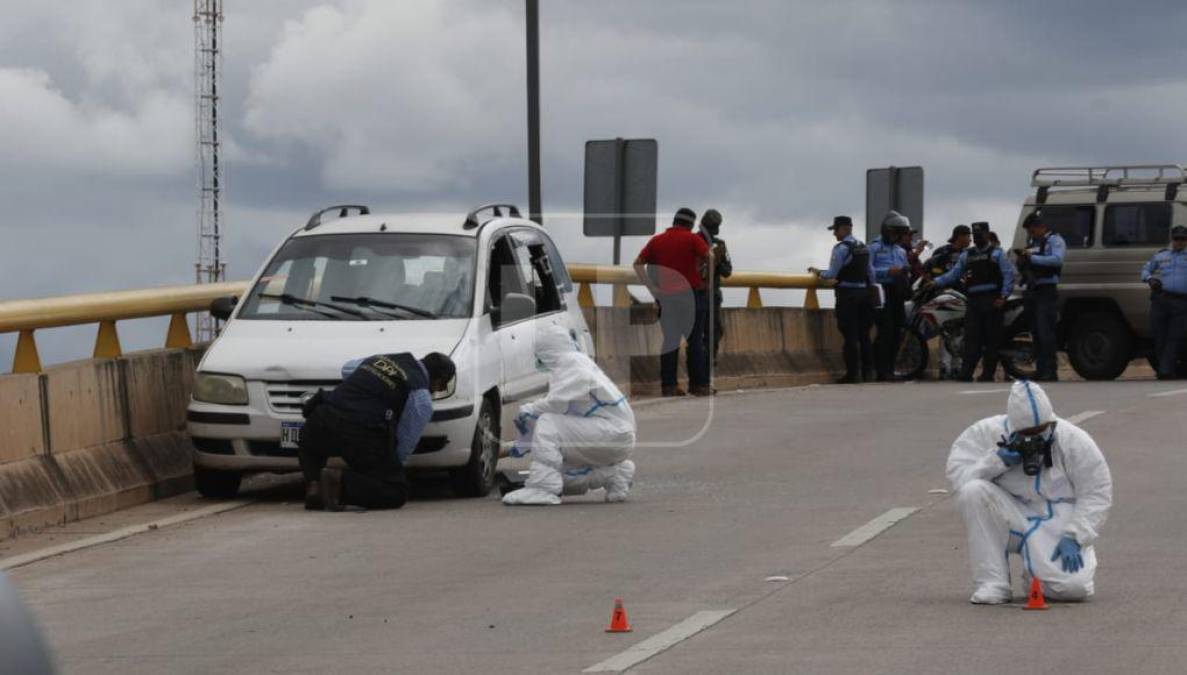 El conductor del taxi, evidentemente nervioso por lo que acababa de vivir, dijo que lo primero en lo que pensó al sentirse acorralado junto a sus pasajeros fue “Ya me mataron, ya me mataron”.Pero, afortunadamente para él, el blanco de los criminales era otro.