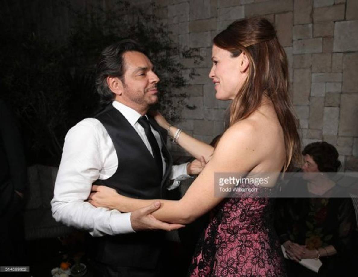 Eugenio Derbez y Jennifer Garner en el estreno de la película “Milagros del Cielo” en Los Ángeles, Estados Unidos.