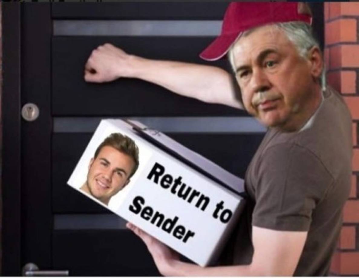 Mientras tanto Ancelotti..