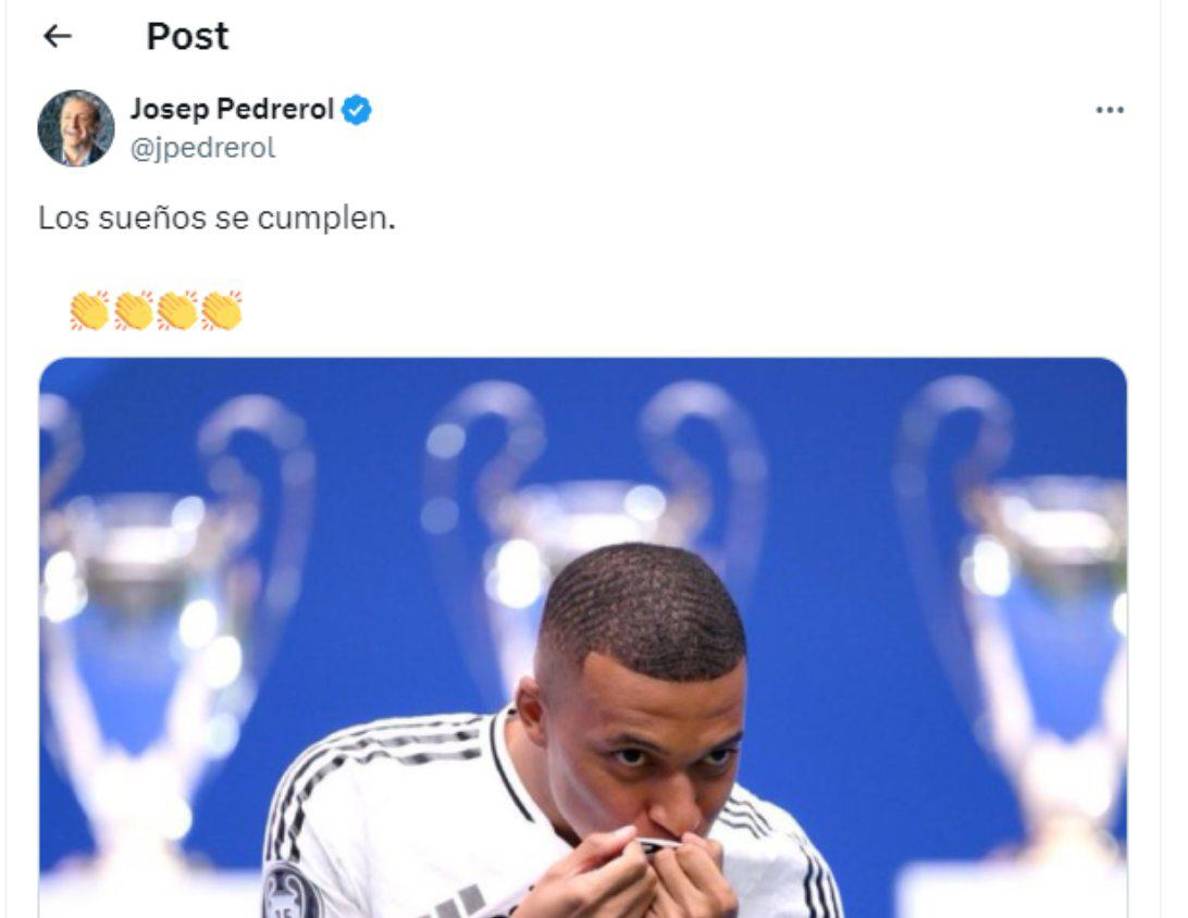 El periodista español Josep Pedrerol: “Los sueños se cumplen.”