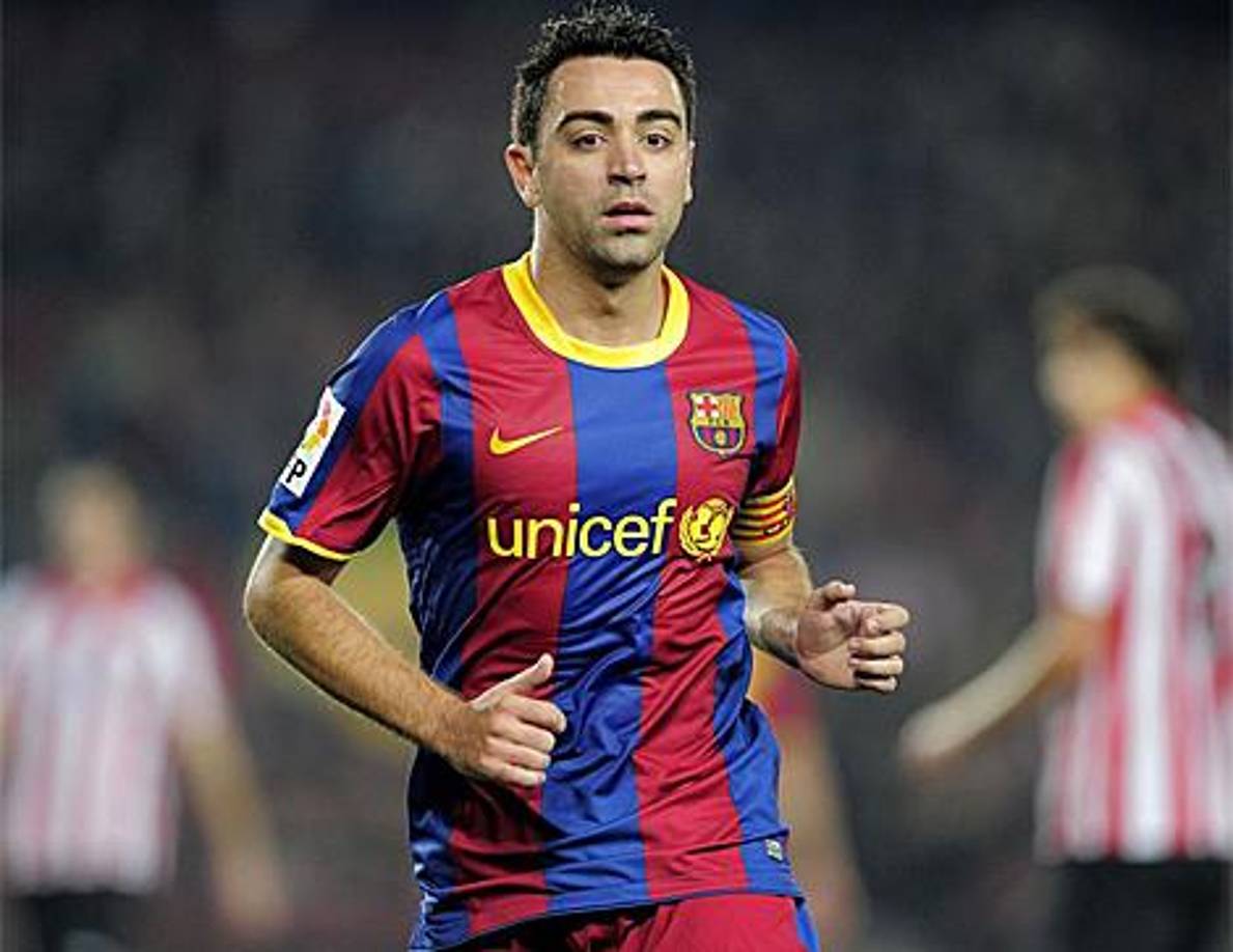 9. Xavi Hernández: Ganó todo con el Barcelona y España, pero al igual que Iniesta, se vio ensombrecido por Messi.