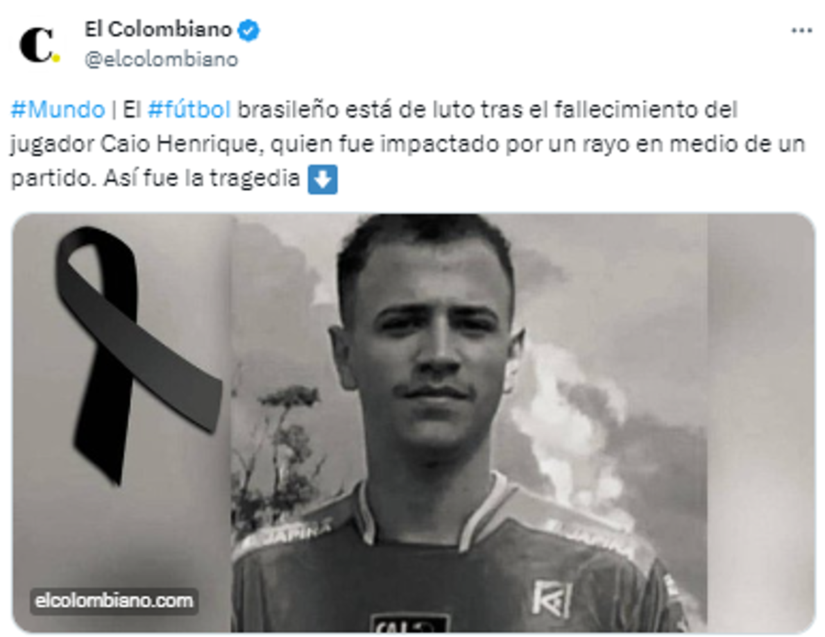 Tras la tragedia, el director municipal de Deporte Santo Antonio da Platina, se pronunció sobre los hechos y contó el relato de lo sucedido.