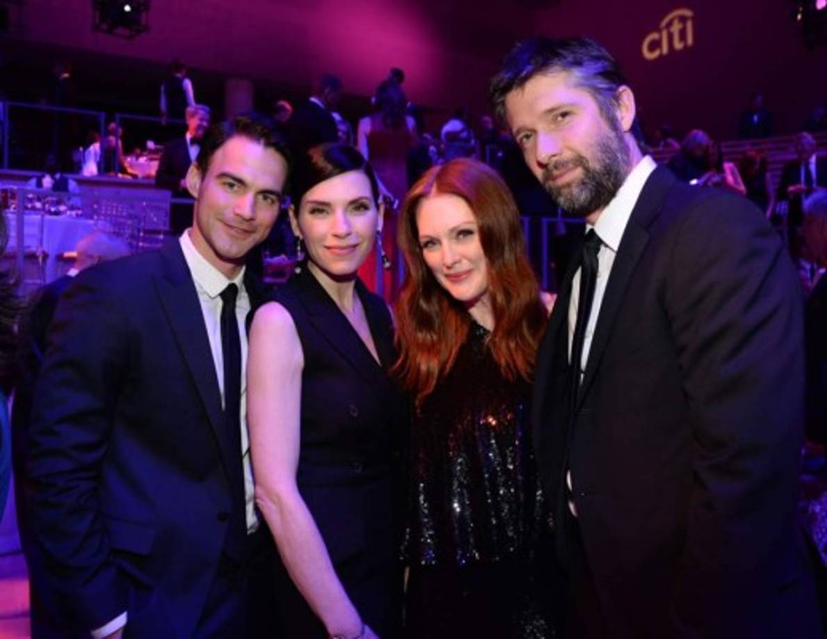 Julianna Marguelies, Julianne Moore y Bart Freundlich.