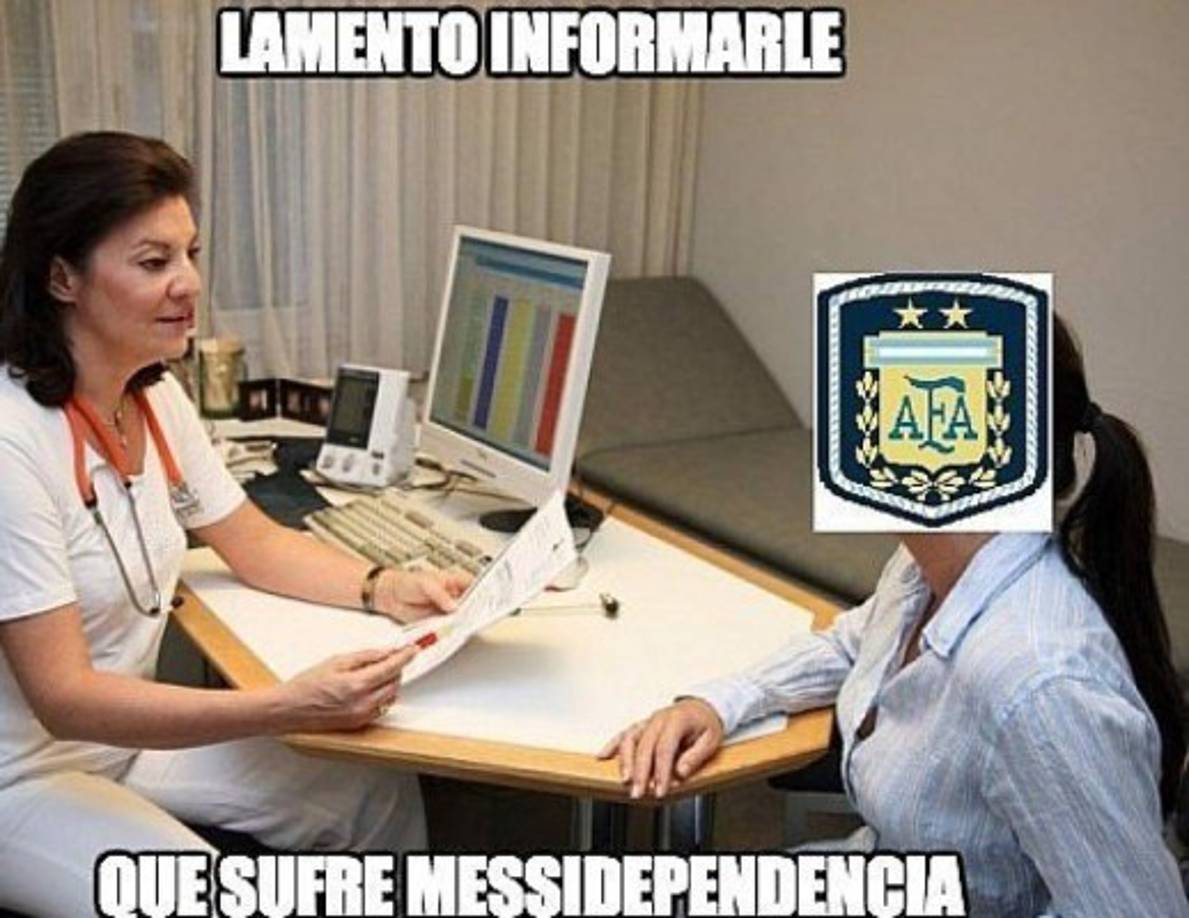 Argentina resintió la baja de Messi en el Wanda Metropolitano.