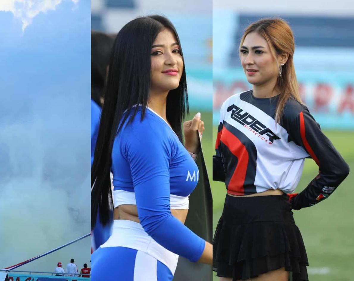 Victoria vs Olimpia: Linda chinita, show de la Ultra, ¿quién es la chica de azul?