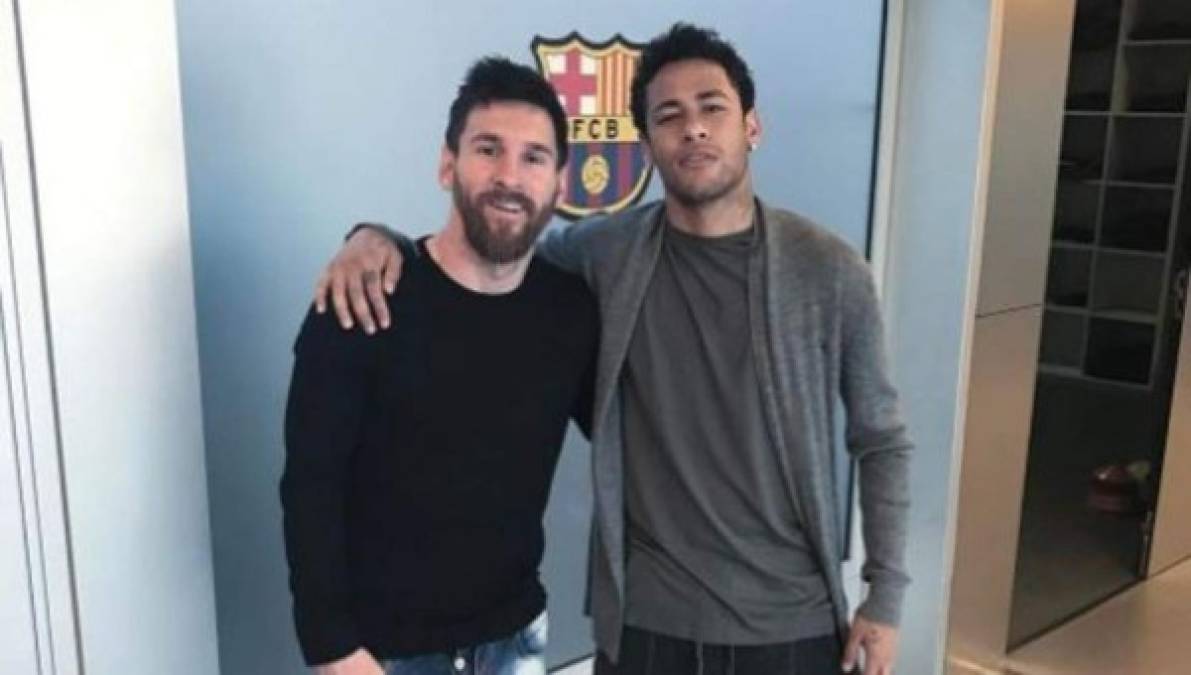 El fichaje fallido de Neymar: Quería que regresara Neymar después de irse al PSG por dinero y le explicó a la directiva que era básico para construir un equipo de garantías. Messi cree que no se hizo lo suficiente.