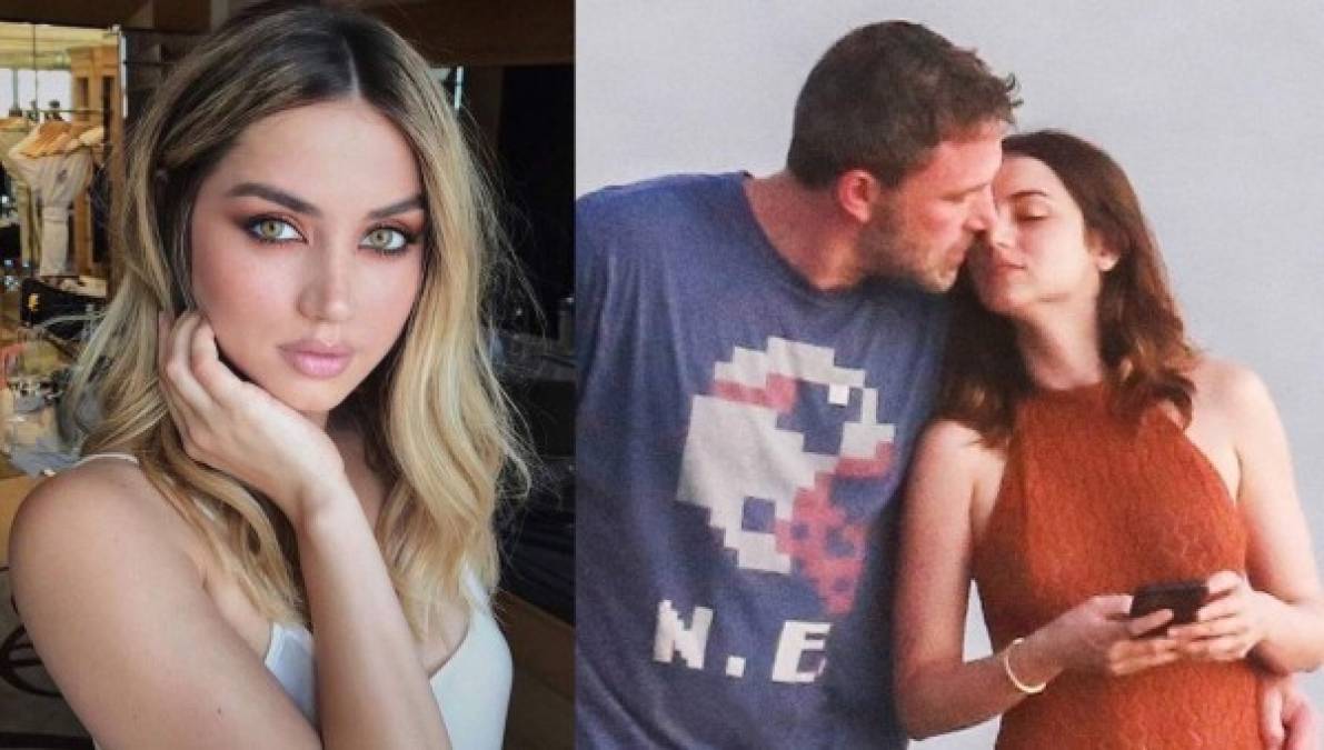 Tal parece que los actores Ana de Armas y Ben Affleck no terminaron en buenos términos.