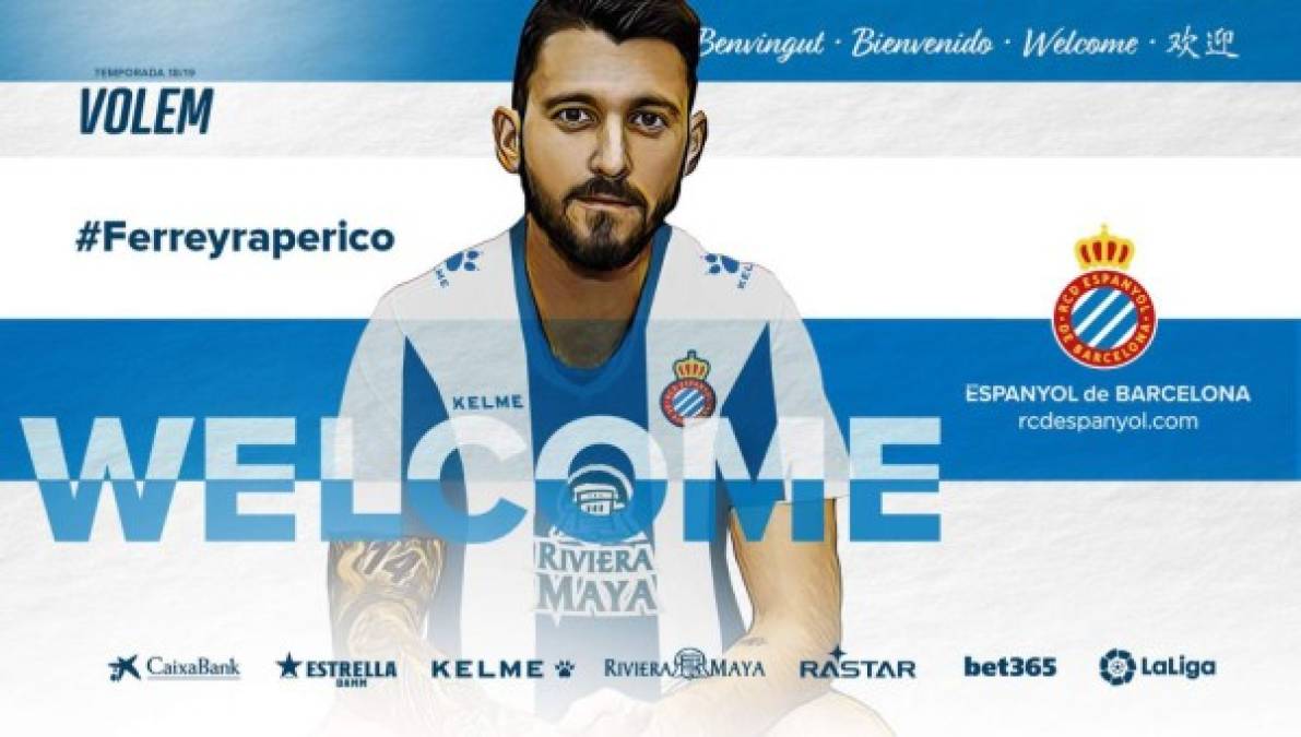 El Espanyol anuncia el acuerdo con Facundo Ferreyra, cedido del Benfica. El argentino llega para ocupar el hueco de Leo Baptistao, que se ha marchado al fútbol chino.