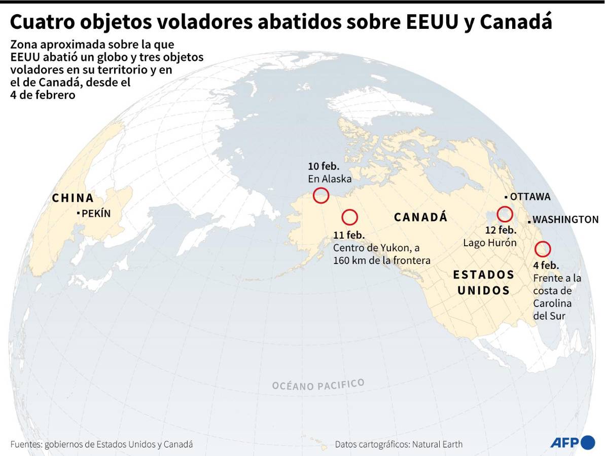 Biden advierte que derribará cualquier objeto volador que amenace a EEUU