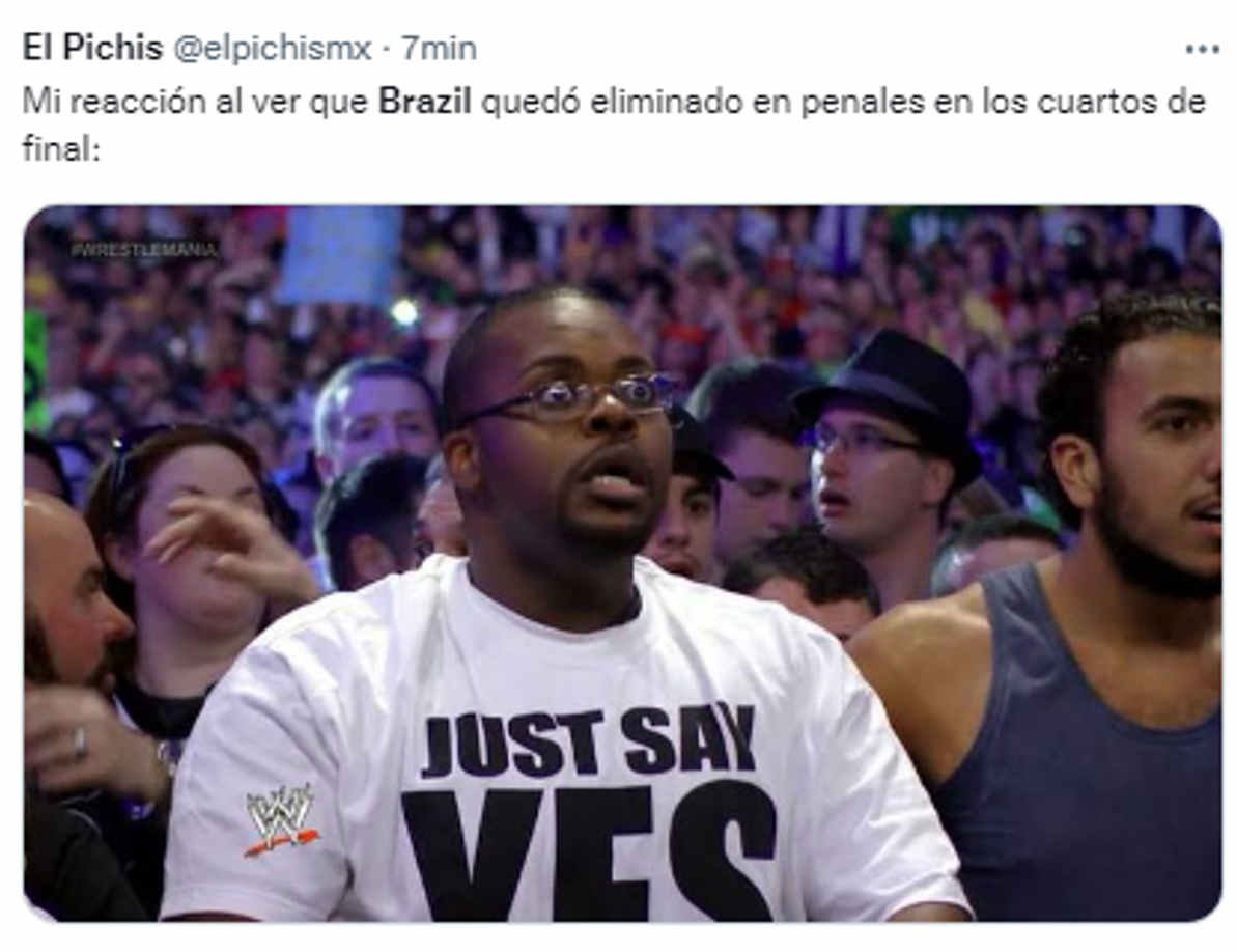 Los memes destrozan a Brasil tras eliminación: “La maldición del gato”