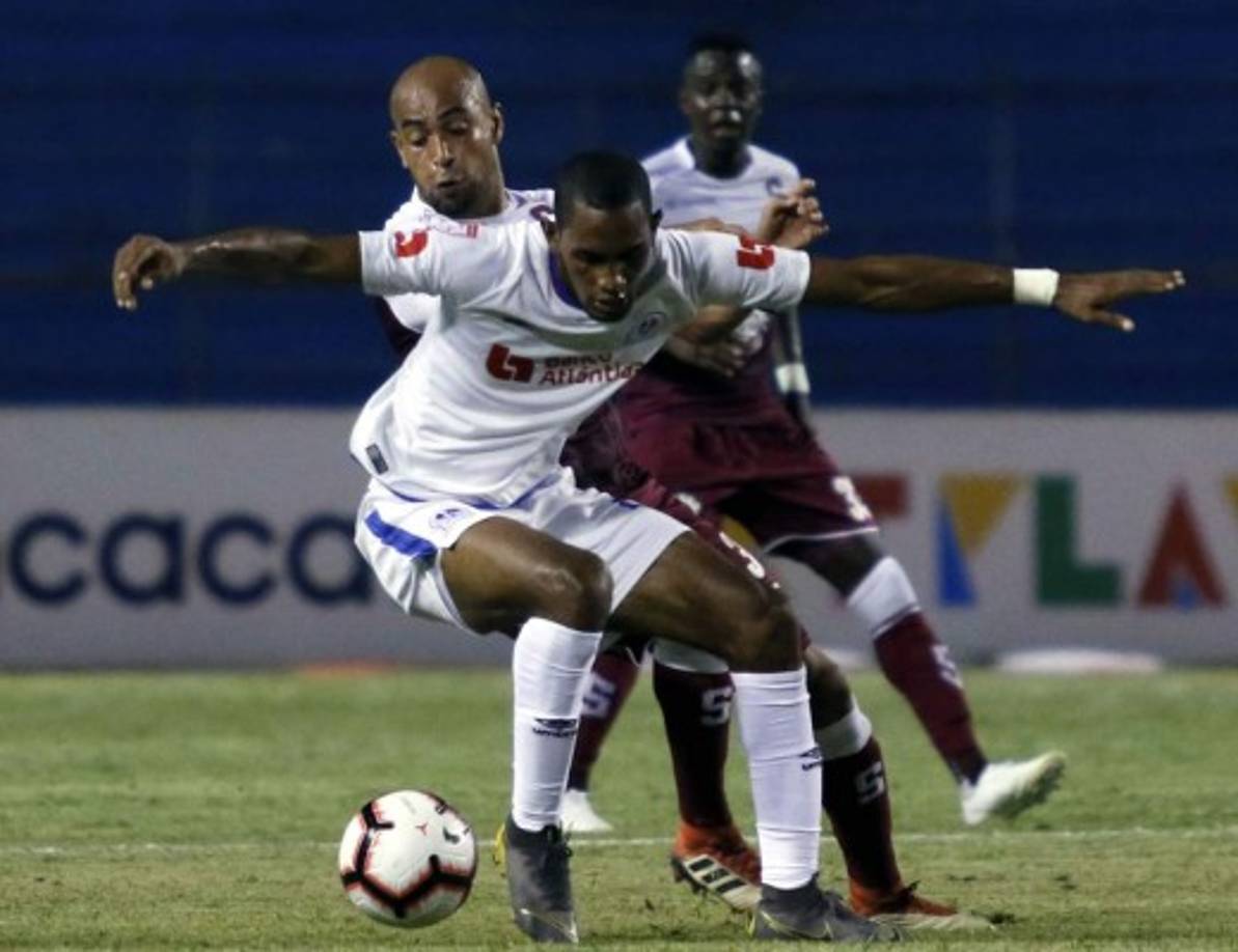 Jerry Bengtson será el acompañante de Benguché en el ataque del Olimpia.