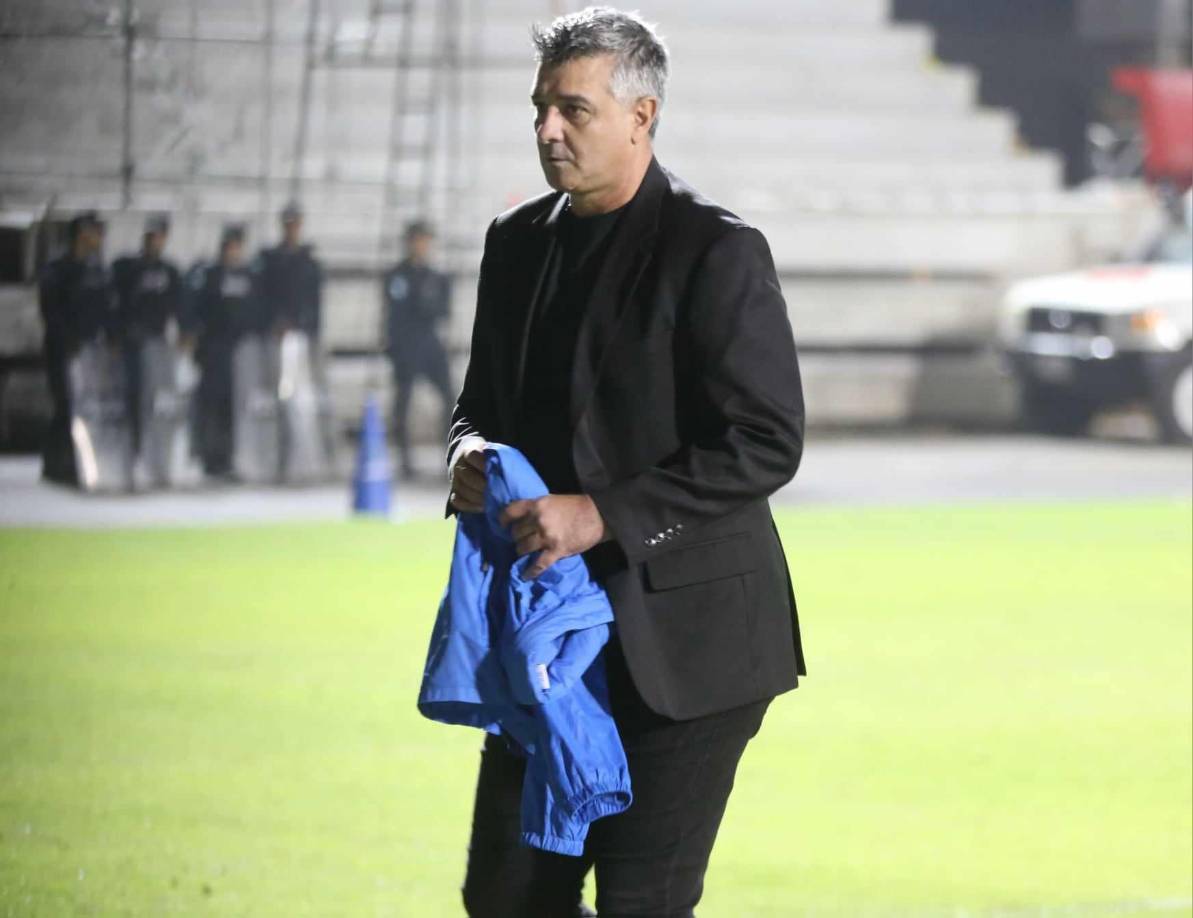 La reacción de Diego Vázquez tras el triunfo de su equipo, que de momento, se coloca en puestos de clasificación directa.