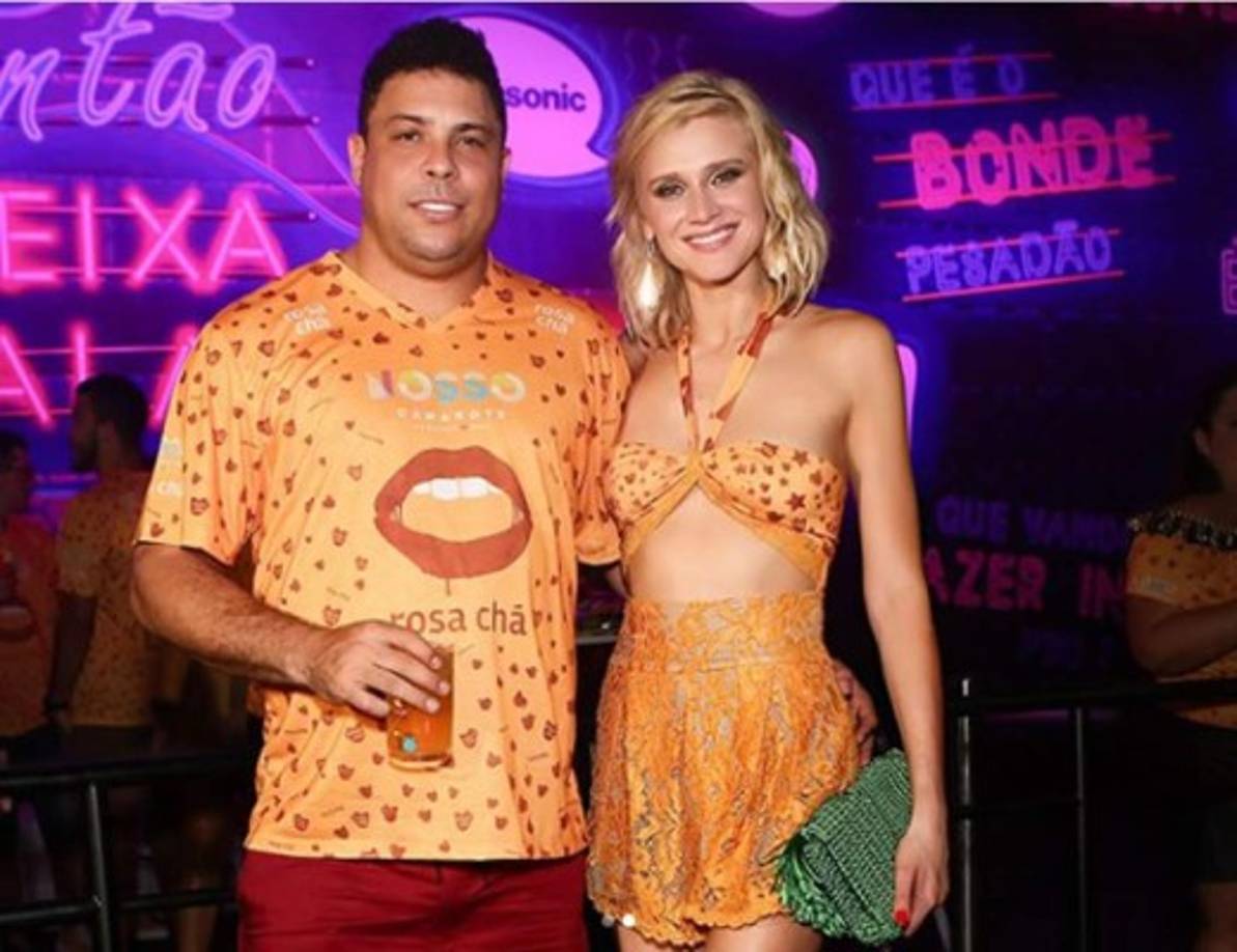 Ronaldo tiene 41 años y su novia modelo Celina Locks 26.