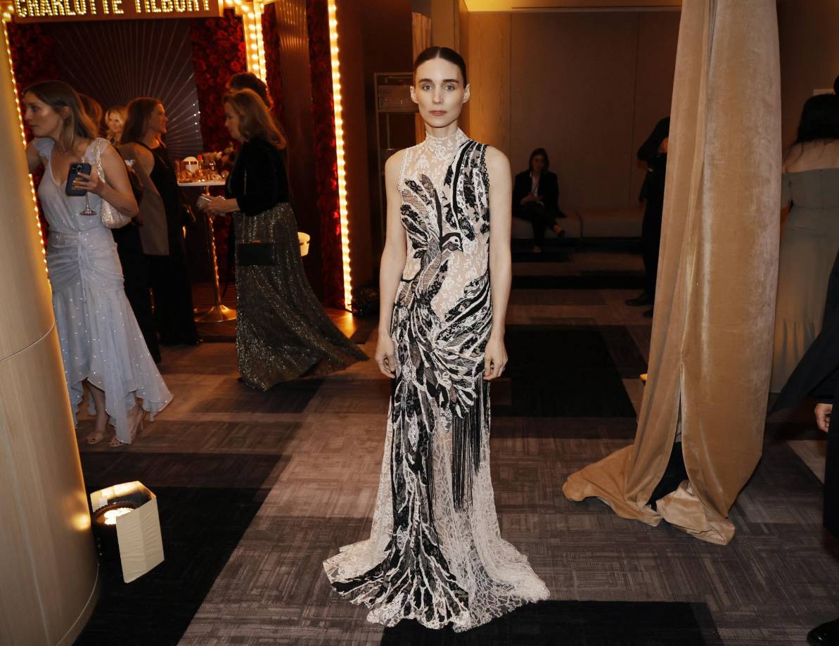 Rooney Mara de Alexander McQueen.