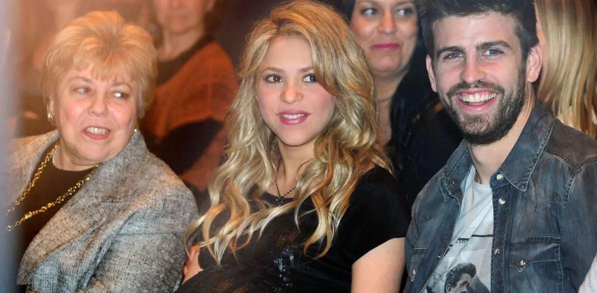 Madre de Shakira confirma que Gerard Piqué visitó al padre de la cantante en el hospital