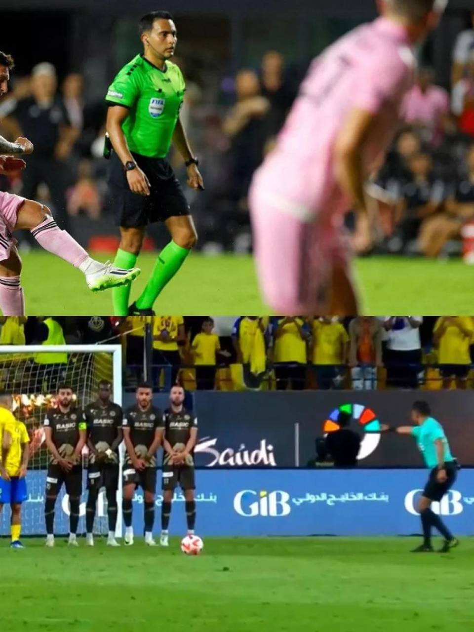 Saíd Martínez tuvo el privilegio de ver de cerca golazos de tiro libre de Messi y Cristiano Ronaldo.