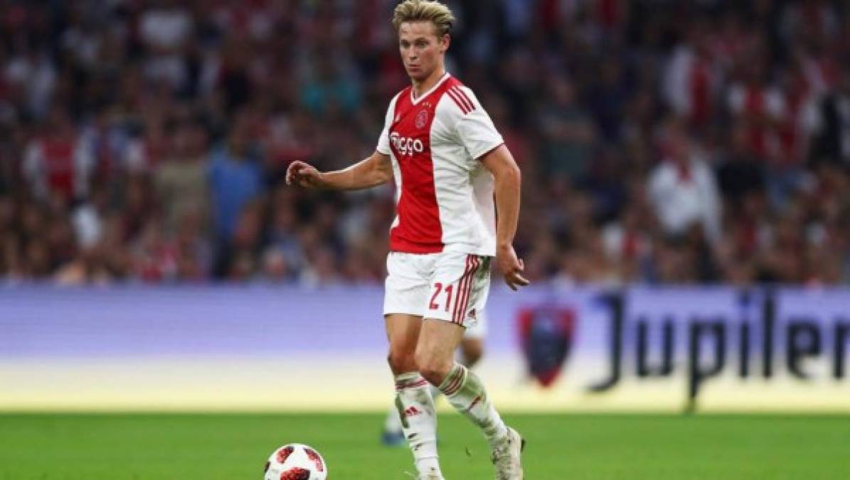 Frenkie de Jong: Elegido como uno de los mejores centrocampista del mundo en el 2019. Hizo una gran campaña en el Ajax, hoy destaca en el Barcelona.