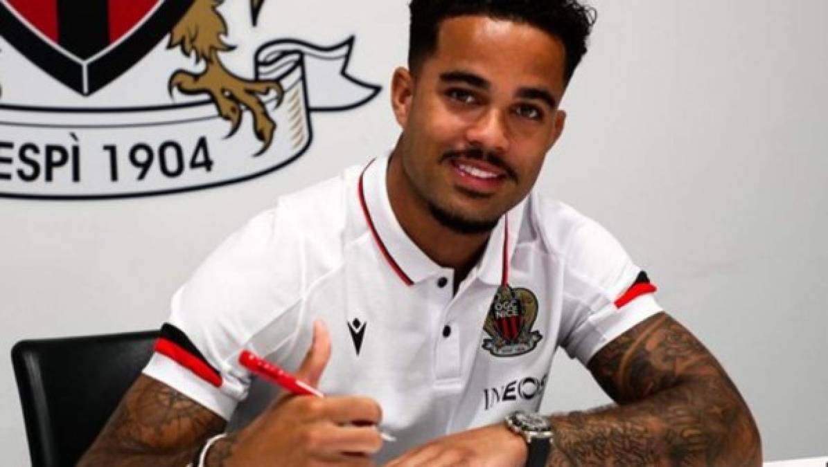 Justin Kluivert, extremo neerlandés ex de la Roma, ha firmado por cuatro años con el Niza de la Ligue 1.