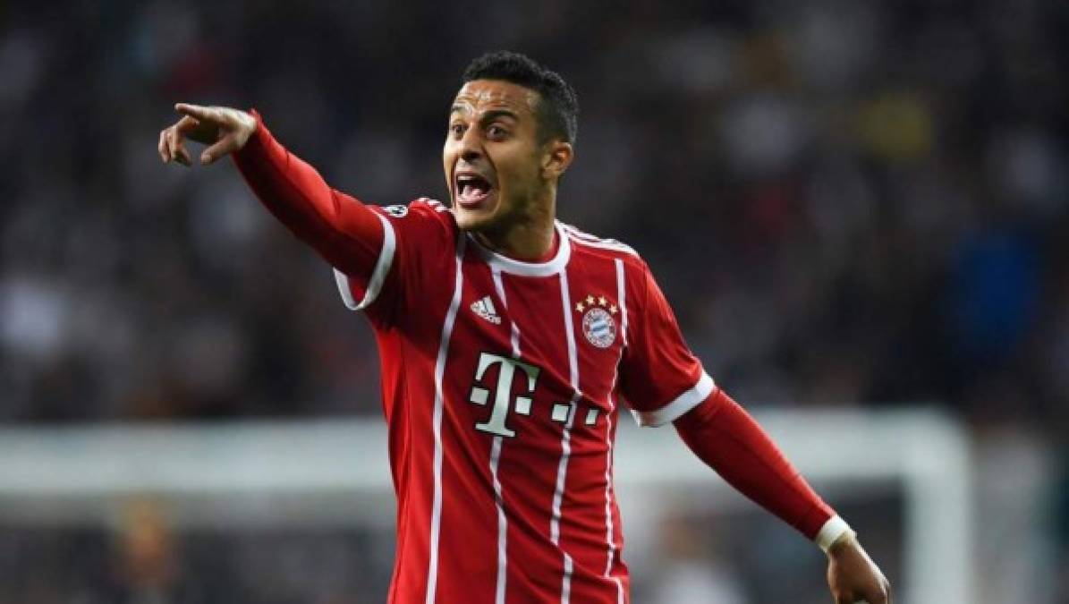 Según asegura 'The Sun', el volante español, Thiago Alcántara ha rechazado la oferta que le ha hecho el Bayern de Múnich para renovar el contrato que finaliza el 30 de junio de 2021. Se menciona que el Liverpool lo quiere.