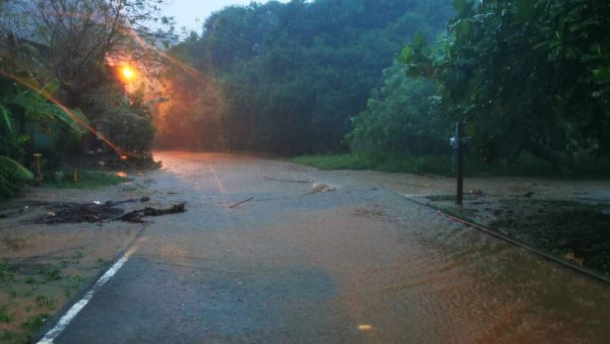 Nana comienza a causar las primeras inundaciones en Honduras