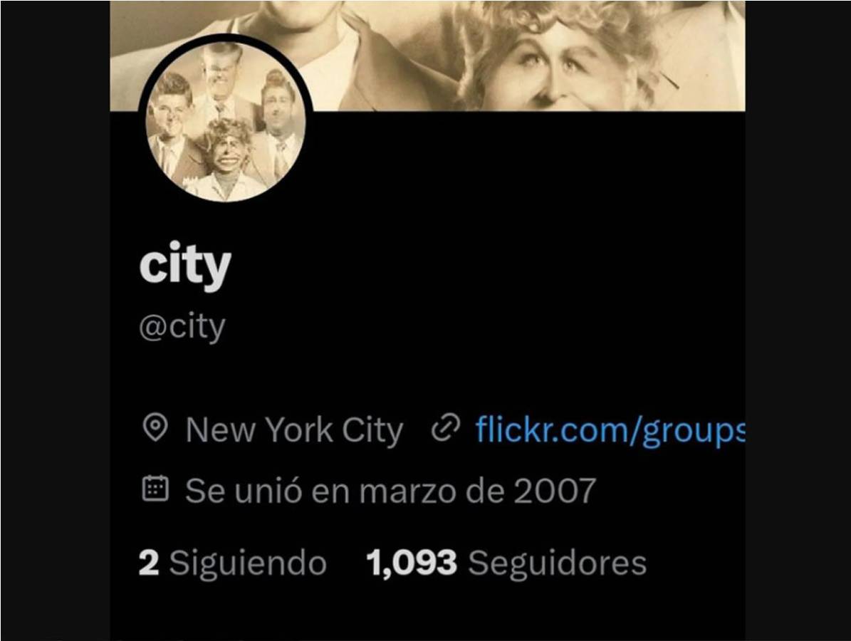 El error que cometió ‘Kun’ Agüero. La cuenta oficial de Manchester City es @ManCity y no @City.