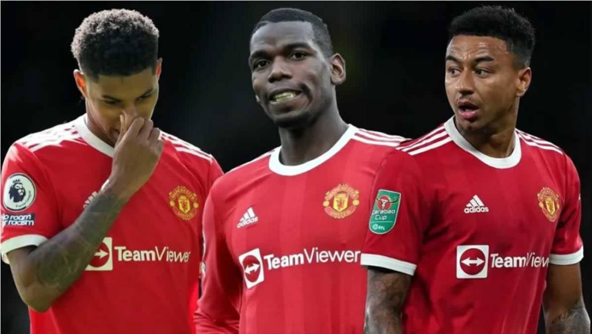 ¡SALIDAS! Paul Pogba y Jesse Lingard (quedan libre en junio) y Marcus Rashford (contrato hasta 2023) son los pricipales jugadores que se irían del Manchester United a final de la temporada.