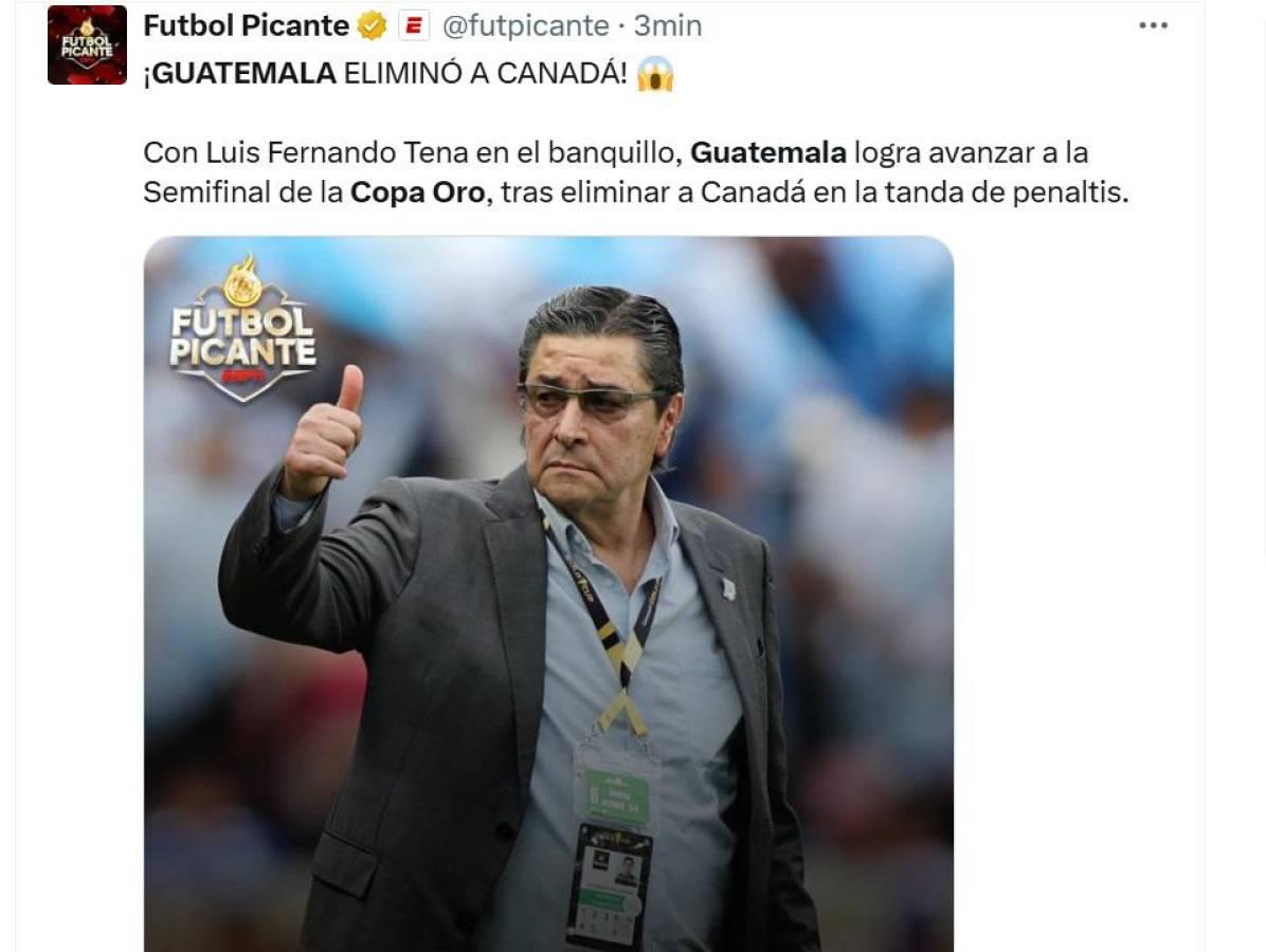 Así reaccionó la prensa a la victoria de Guatemala sobre Canadá en Copa Oro