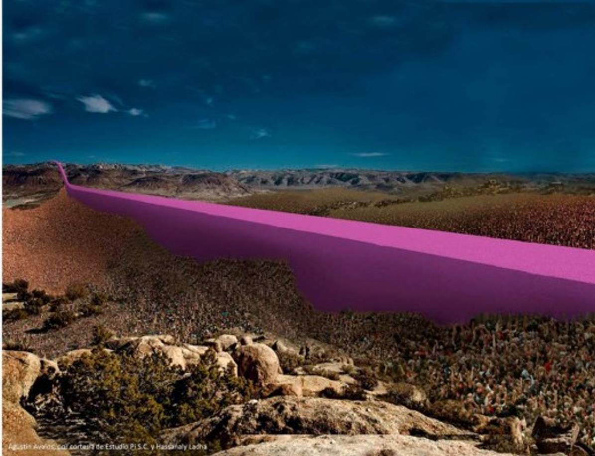 'Trump nunca ha pedido que el muro tenga una prisión, pero decidimos caricaturizar dos diferentes políticas públicas en una sola: el muro y la expulsión de los once millones de indocumentados', puntualizó Borioli.