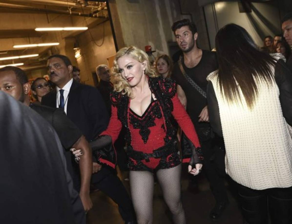 Madonna antes de su aparición.