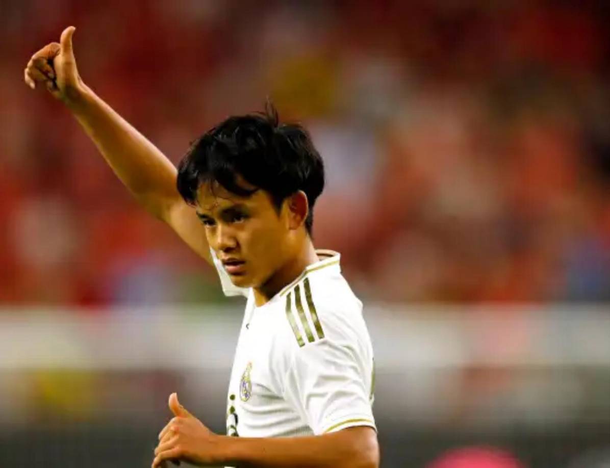 Take Kubo se marcha traspasado por el Real Madrid a la Real Sociedad. El japonés firmará hasta el 2027.