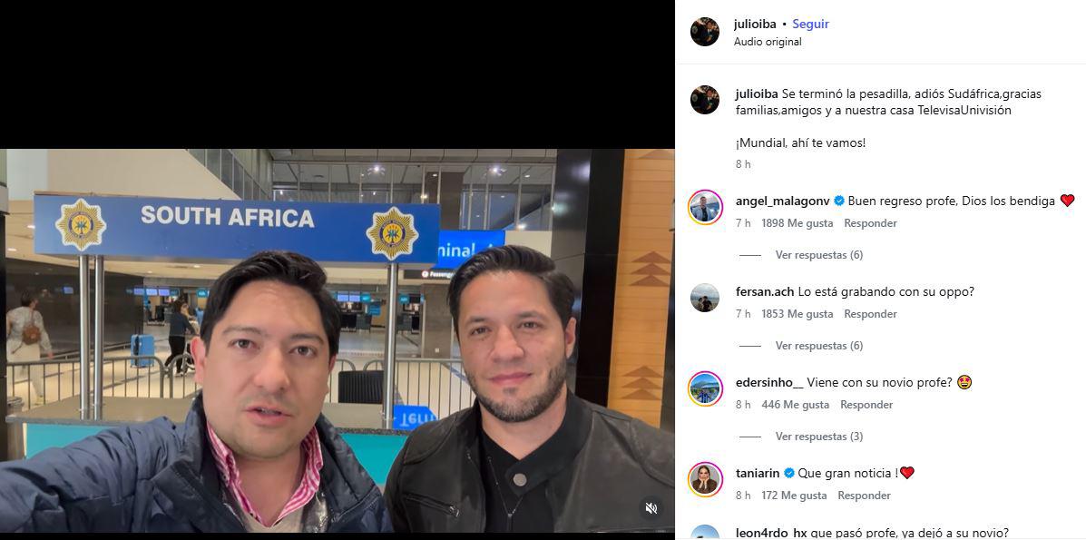 El desenlace de Julio Ibáñez tras ser detenido en Sudáfrica: Se terminó