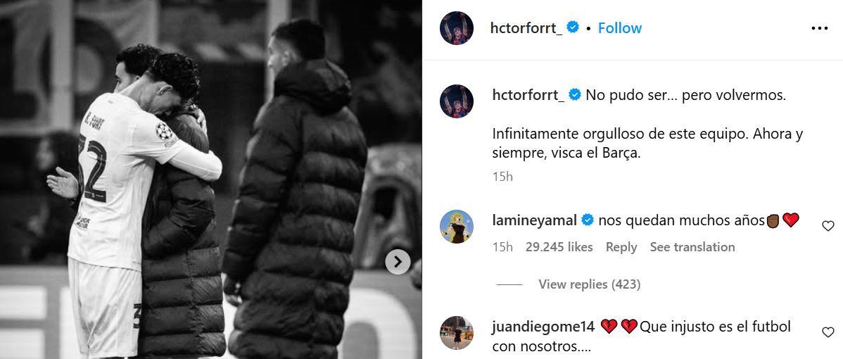 Barcelona destrozado: jugadores se desahogan tras quedar fuera de Champions