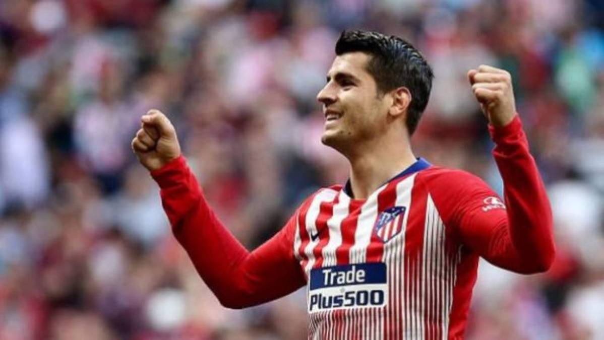 Álvaro Morata: El delantero español también fue ofrecido al Atlético de Madrid al Barcelona a cambio de Griezmann.