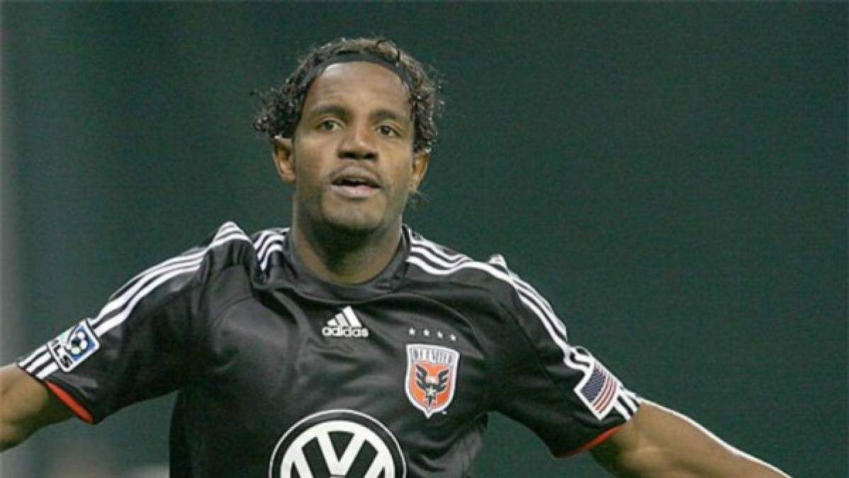 Luciano Emilio vistió la camiseta del DC United de la MLS.