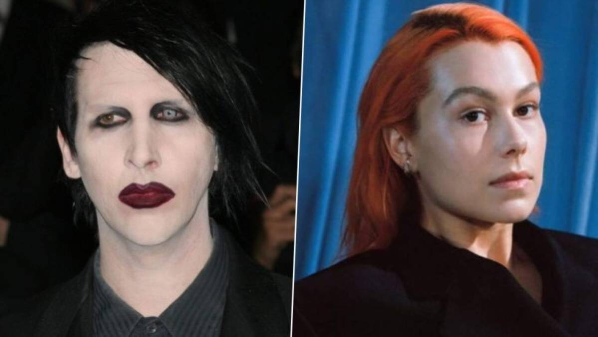 La intérprete de 26 años aprovechó para lanzar comentarios en contra de la disquera y los colaboradores de Manson quienes han renegado del cantante a partir de las acusaciones en su contra.