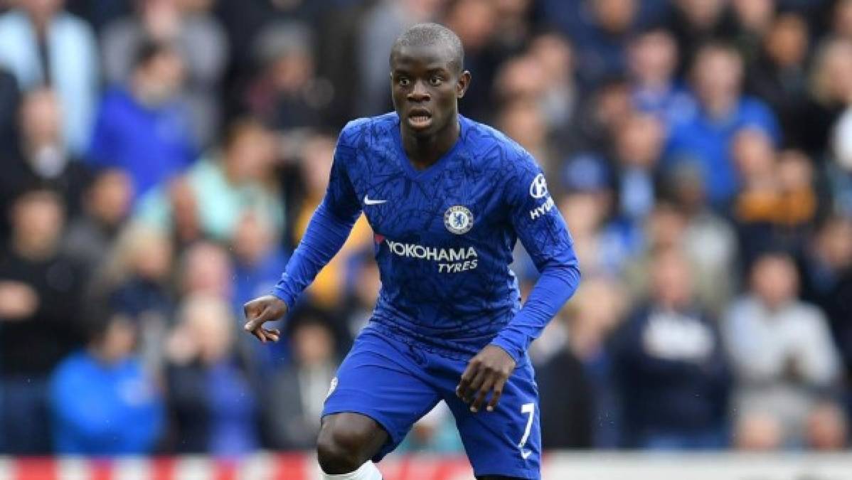 15. N'golo Kanté (28 años) - Mediocampista francés del Chelsea tiene un valor de mercado de 100 millones de euros.