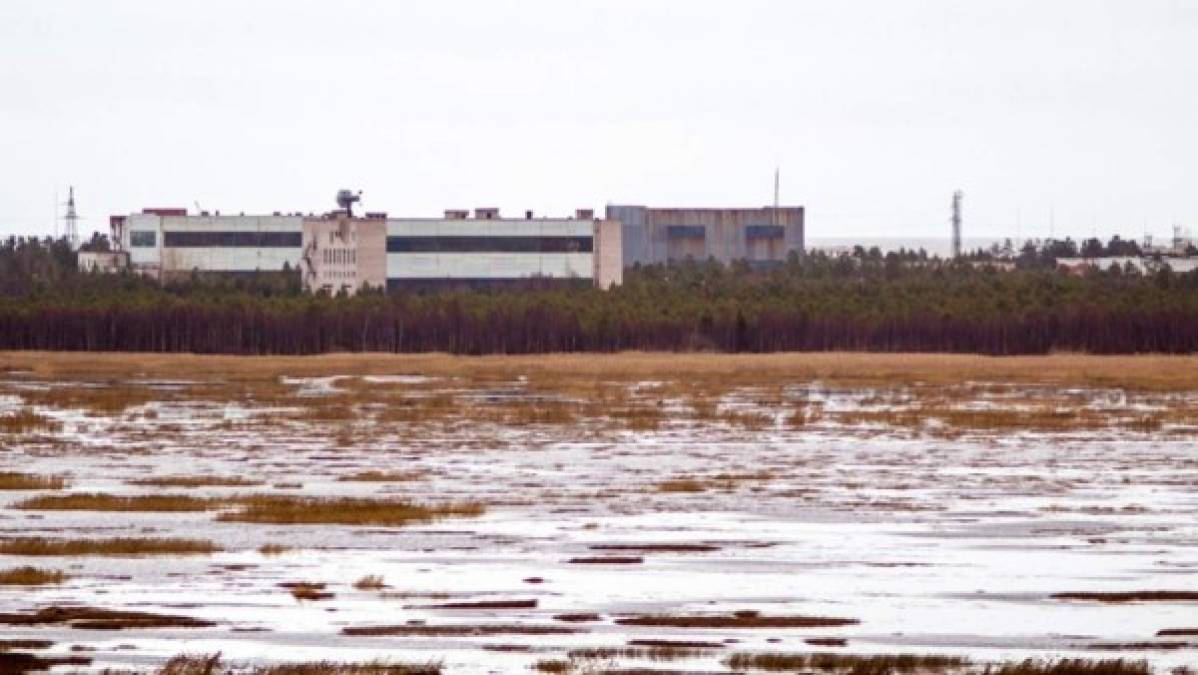 La base militar y centro de pruebas de misiles de Nyonoksa, donde habría ocurrido el accidente nuclear (AFP)