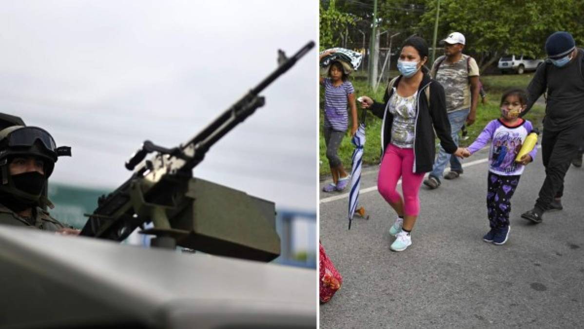 El presidente de Guatemala, Alejandro Giammattei, ordenó este jueves estado de prevención en seis departamentos del país por el ingreso ilegal de una caravana migrante con más de 3.000 hondureños.