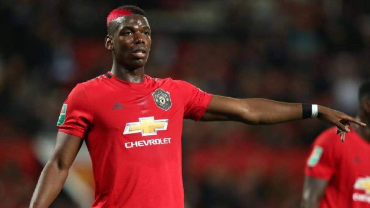 16. Paul Pogba - El mediocampista francés del Manchester United tiene un valor de 100 millones de euros.