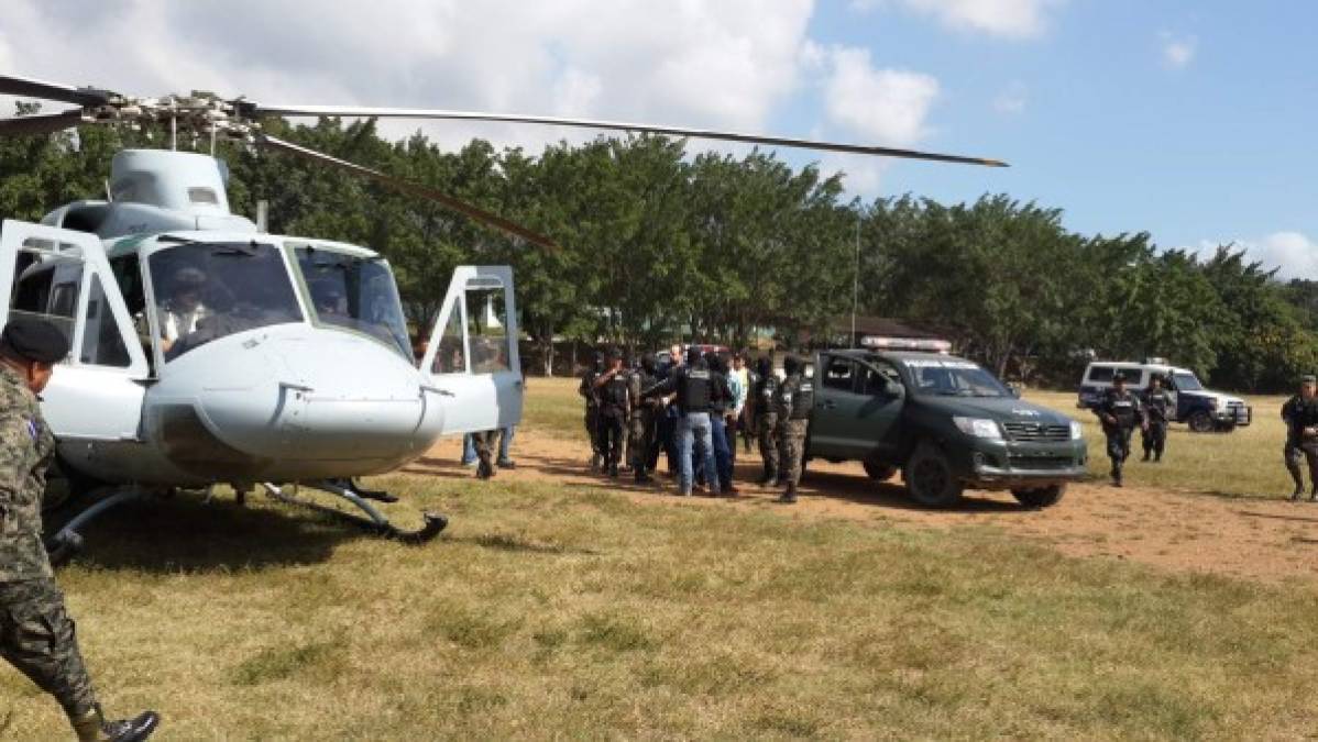 Militares y policías custodiaron a José Miguel Handal.