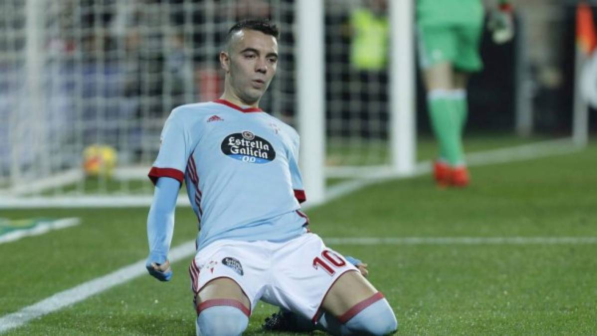 Iago Aspas: El atacante del Celta de Vigo tiene 16 goles.