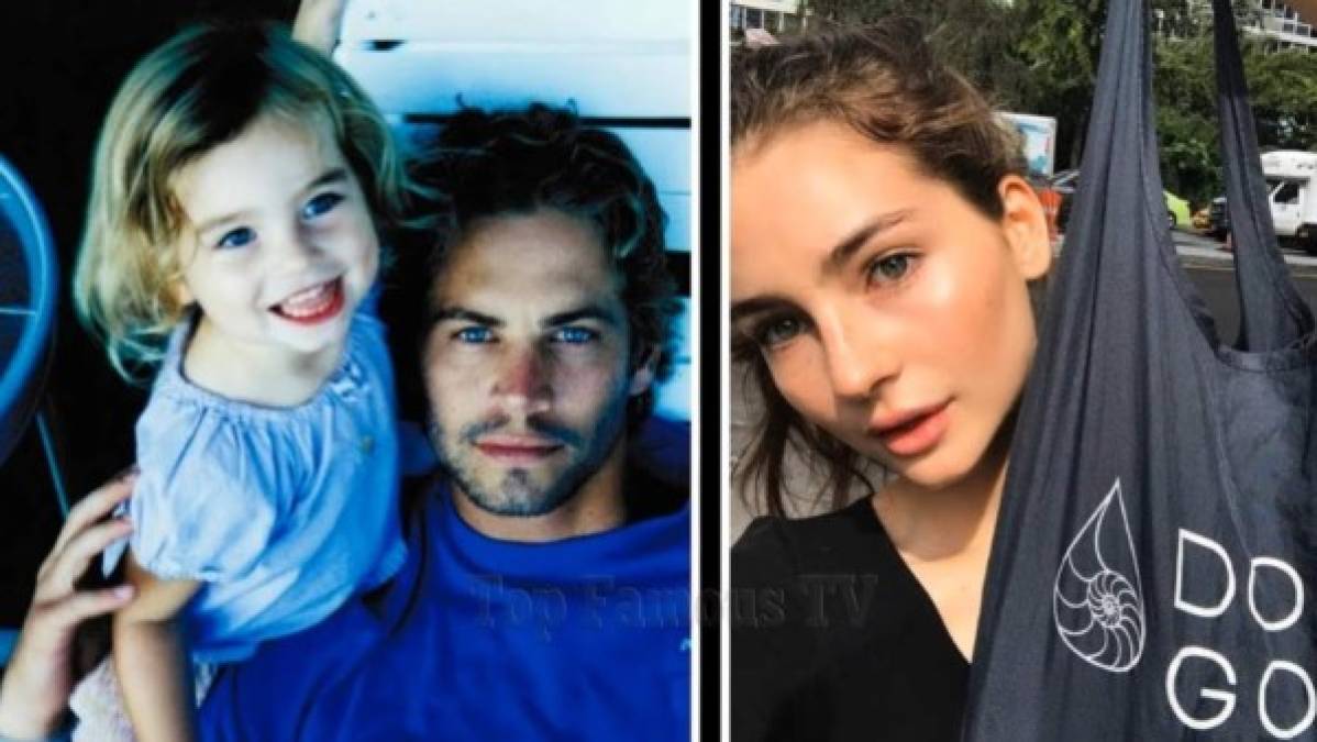 Meadow Rain Walker, de 21 años, se hizo tristemente famosa hace seis años y medio, cuando un accidente de automóvil segaba la vida de su padre, el actor Paul Walker, protagonista de media docena de películas de la saga Rápidos y Furiosos.