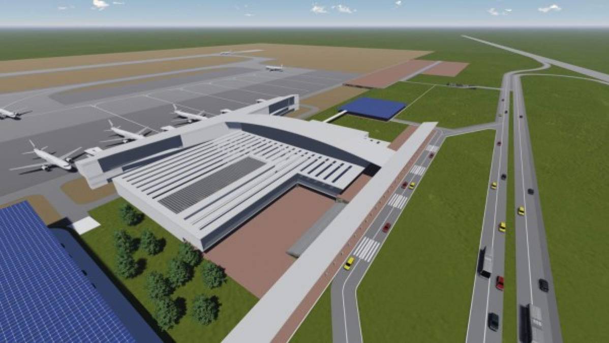 La maqueta del Aeropuerto Internacional de Palmerola está pensada para considerado como una de las principales iniciativas de infraestructura para convertir al país en el Centro Logístico de las Américas.