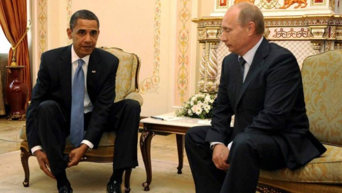 Las fotos que demuestran que Obama y Putin 'no se toleran'