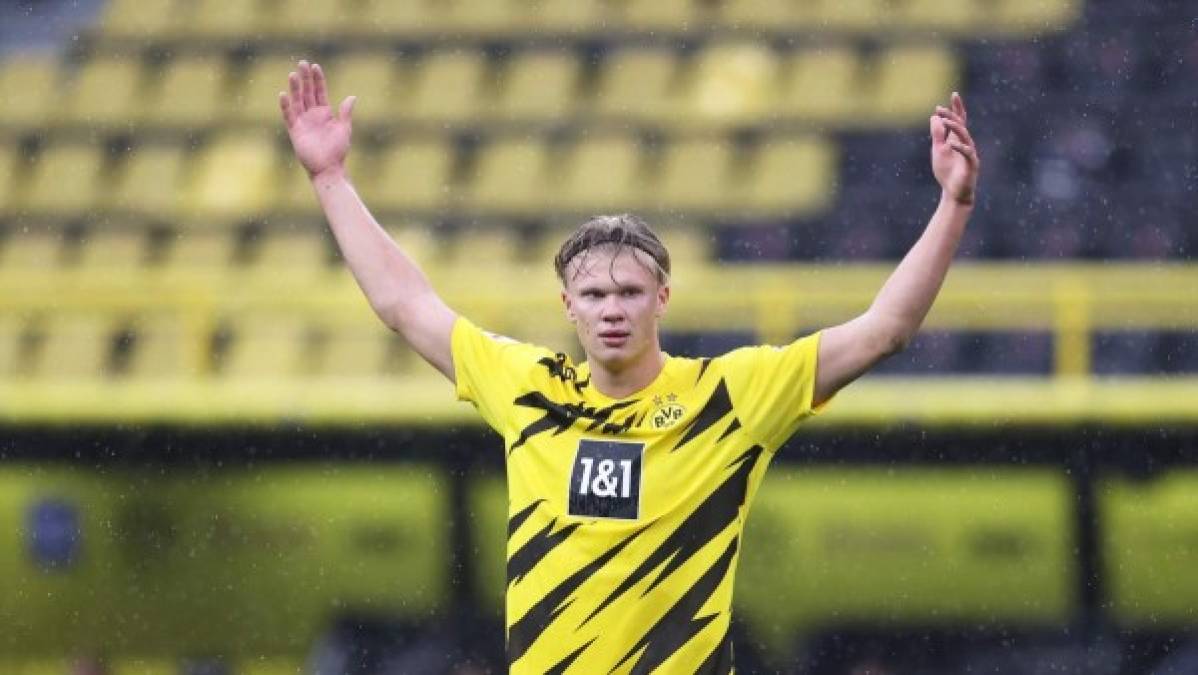 Erling Haaland (20 años) - Delantero noruego del Borussia Dortmund.