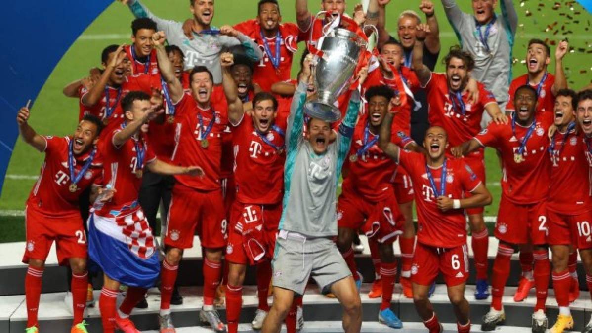 Con la certera consecución de Champions League, el Bayern confirmó ser el equipo más fuerte del fútbol europeo. En el camino de ese torneo dejó por fuera al Barcelona, por ejemplo, en el recordado 8-2 de Lisboa.