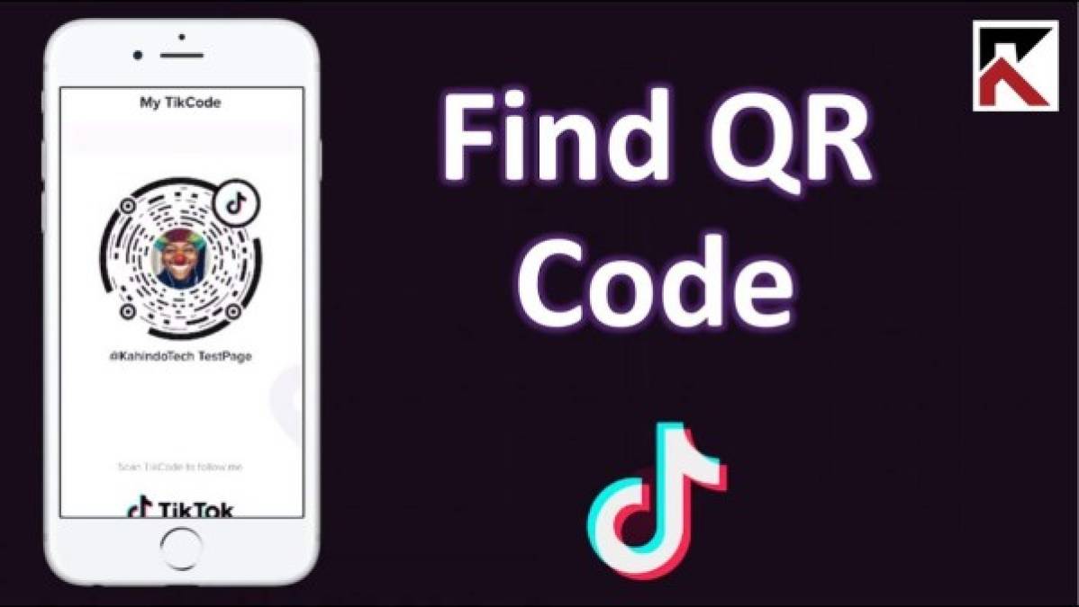 Código QR<br/><br/>Las redes sociales cada día son más modernas, por eso puedes compartir tu perfil sin la necesidad de que busquen el nombre de usuario. <br/><br/>Cuando abras la aplicación, selecciona los tres puntos que aparecen en la parte superior derecha, pulsa la opción TikCode y aparecerá tu código QR.<br/><br/>Para leer un código busca el ícono de lupa y selecciona el ícono cuadrado con una línea en medio.<br/><br/>