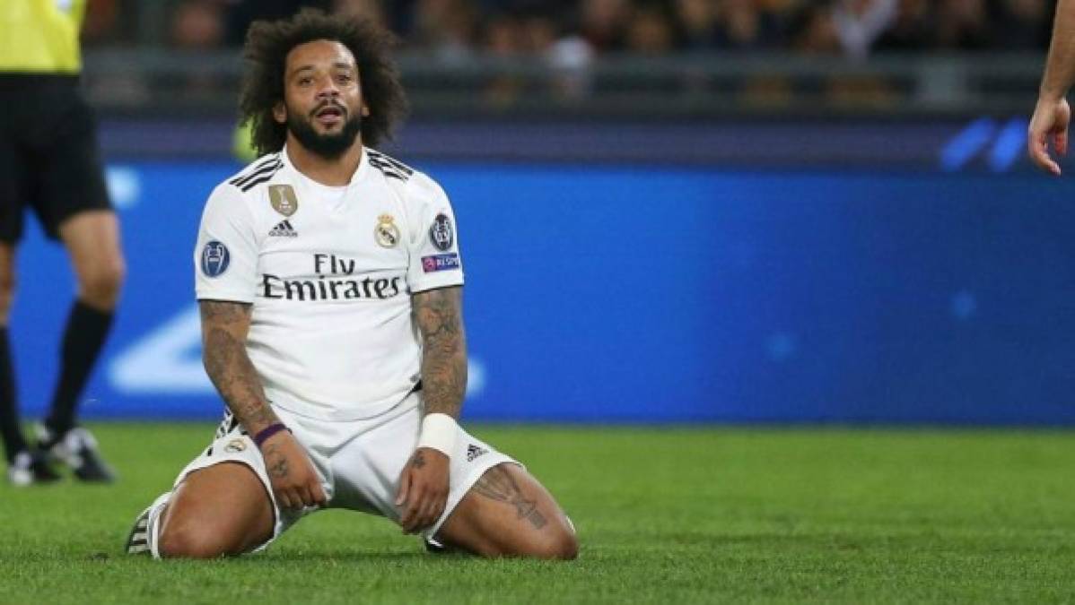 Marcelo: Experimentado lateral brasileño que se rumora podría ser una de las bajas sorpresivas del Real Madrid. Se menciona que la Juventus lo pretende.