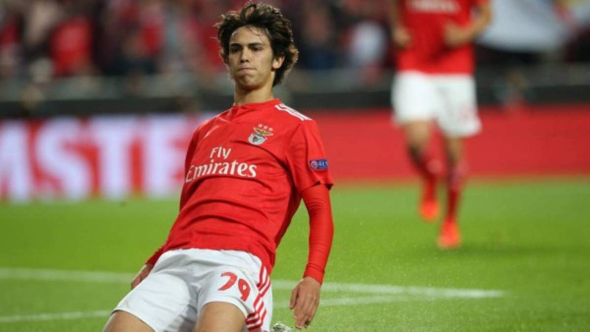 João Félix: El joven delantero de 19 años de edad milita en el Benfica y es otro de los futbolistas que ha pedido Cristiano Ronaldo para que se incorporen a la Juventus.